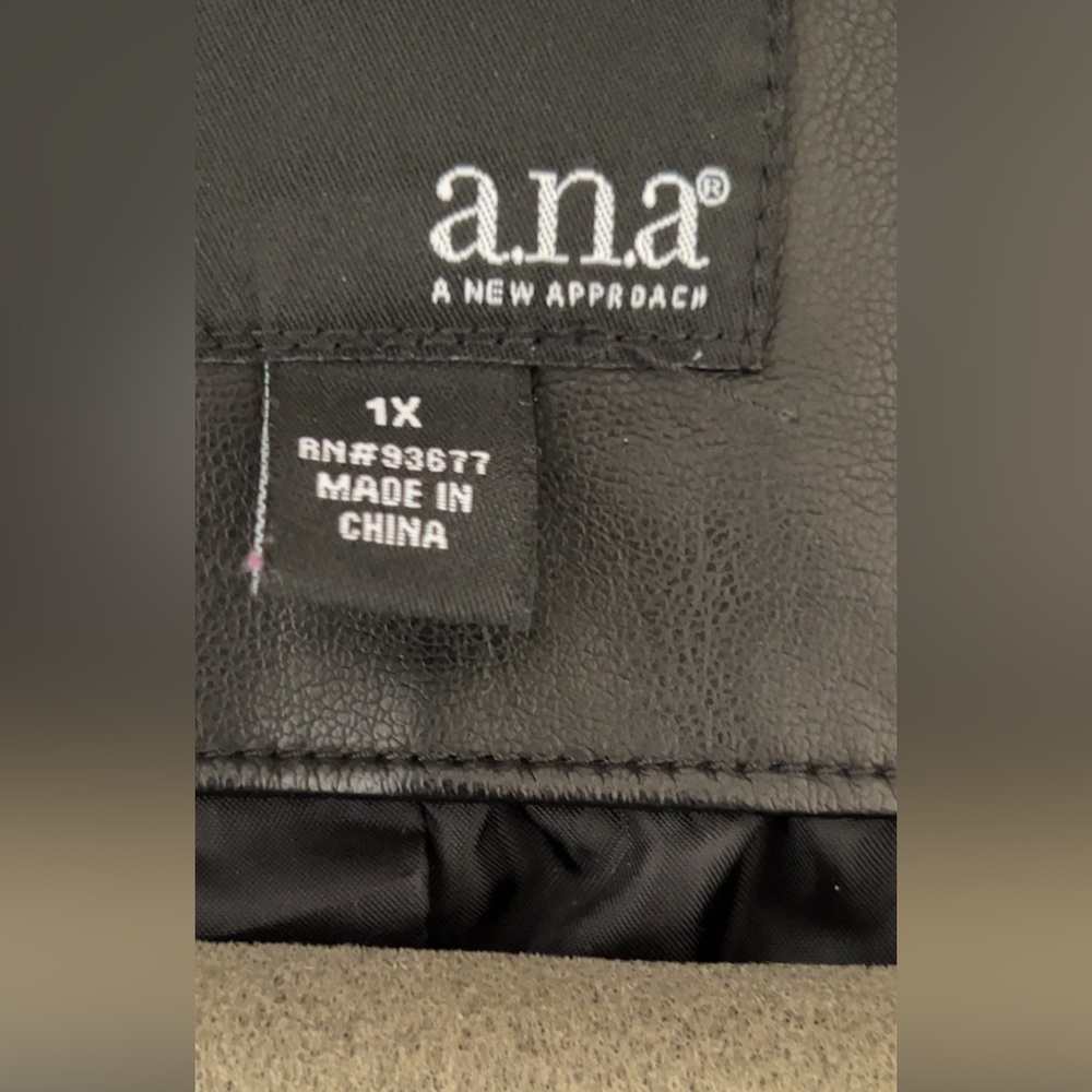 Black Pleather Jacket. - image 6